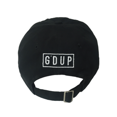 "The 9" Black Unstructured Hat