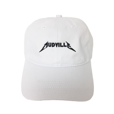 "Mudville" White Concert Unstructured Hat