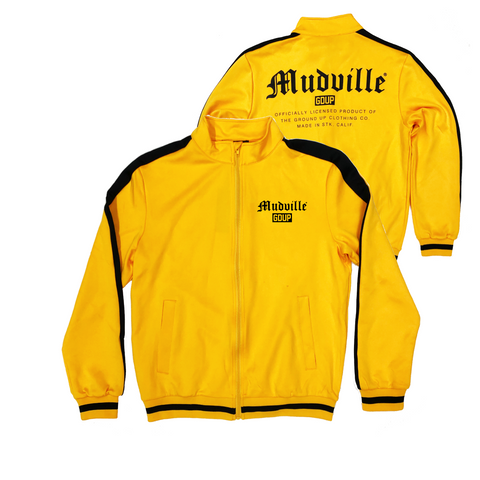 "Mudville" Yellow Track Jacket
