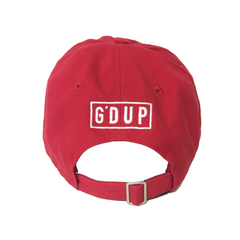 "Port Gods" Red Unstructured Hat