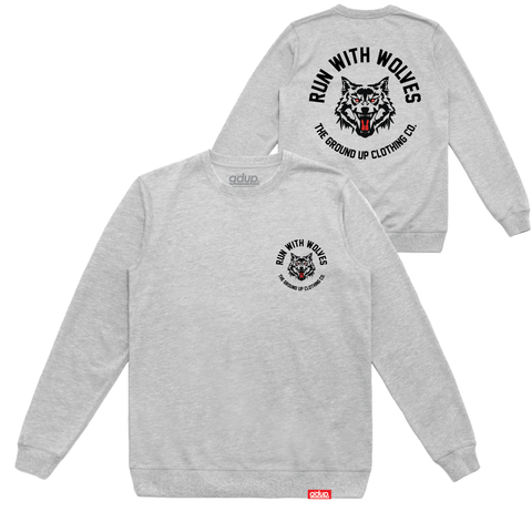 "Run With Wolves" Crewneck